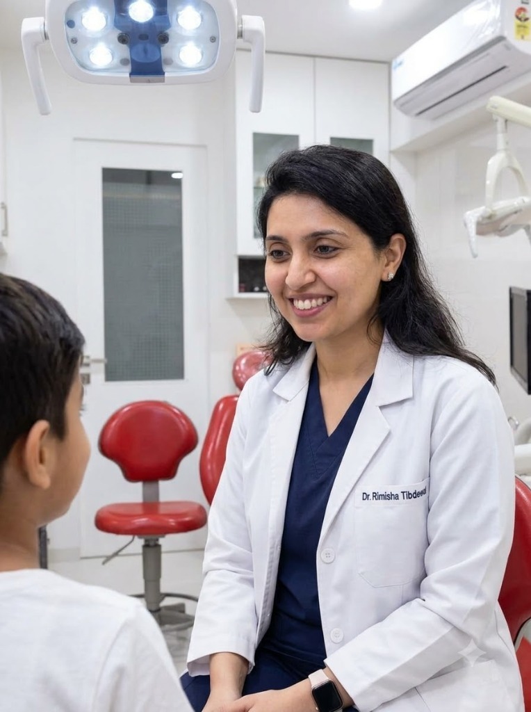 Dr. Rimisha Tibdewal Attending to Patient Hinganghat